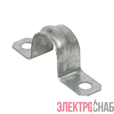 Скоба крепежная однолапковая d16-17мм метал. (уп.10шт) PROxima EKF sm-1-16-17-r