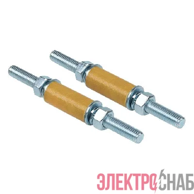 Изолятор втулочный Д=40мм со шпилькой и крепежом (уп.2шт) PROxima EKF BSS40FA