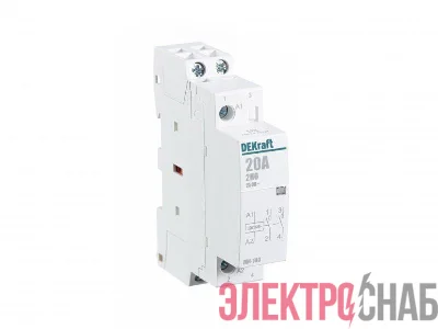 Контактор модульный МК-103 2НО 20А 230В DEKraft 18057DEK