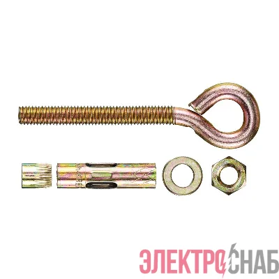 Болт анкерный с кольцом 10х60 (уп.2шт) Tech-Krep/Zitar 104677