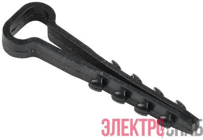 Дюбель-хомут 5х8мм нейлон черн. (уп.100шт) IEK UHH36-5-8-100