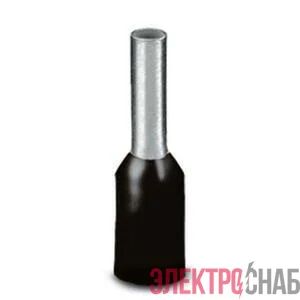 Наконечник кабельный AI 1.5-8 BK (уп.100шт) Phoenix Contact 3200043