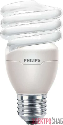 Лампа люминесцентная компакт. Tornado T2 8y 20Вт E27 спиральная 2700К WW PHILIPS 929689848313 / 871829166296900