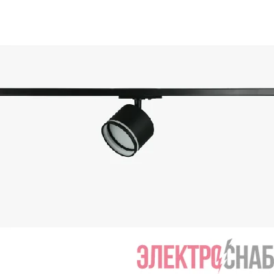 Светильник светодиодный трековый TR75-GX53 BK 1ф под лампу GX53 с акриловым кольцом черн. Эра Б0063981