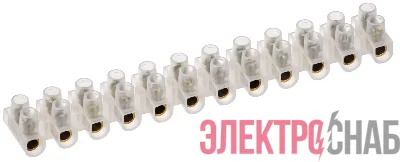 Колодка клеммная ЗВИ-5 1.5-4кв.мм 12 пар IEK UZV3-005-04