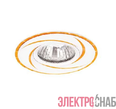 Светильник Stella 51 2 04 литой MR16 бел./зол. ИТАЛМАК IT8488
