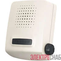 Звонок проводной Сверчок трель регул. громкости 220В 80-90дБА бел. Тритон СВ-03Р