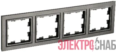 Рамка 4-м BRITE РУ-4-БрТБ бронза IEK BR-M42-K45