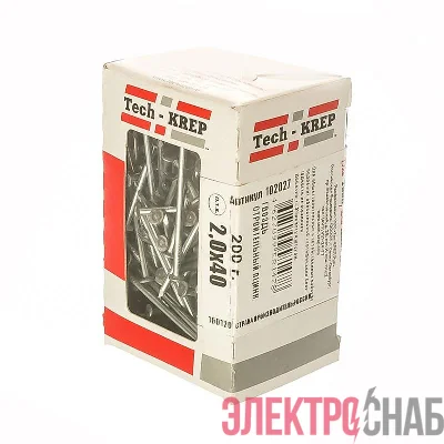 Гвоздь строительный 2.0х40 оцинк. (уп.0.2кг) Tech-Krep/Zitar 102027