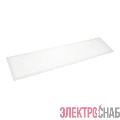 Светильник светодиодный DL-INTENSO-S300x1200-40W Warm3000 (WH 120 deg CRI90 230В) IP40 металл Arlight 043558