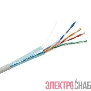 Кабель FTP 4х2х24AWG кат.5 омедн. бухта (м) PROCONNECT 01-0142-3