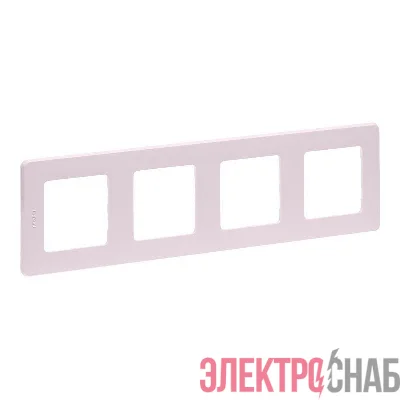 Рамка 4-м Inspiria роз. Leg 673964