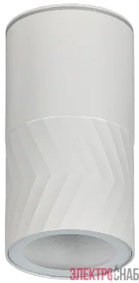Светильник 5110 GU10 IP65 уличный потолочный бел. IEK LT-UPU0-5110-GU10-1-K01