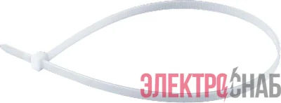 Хомут 90 307 OCT-076-300-100-WH (уп.100шт) ОНЛАЙТ 90307