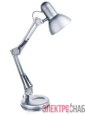 Светильник KD-313 C03 настол. 230В 60Вт E27 серебро Camelion 13641