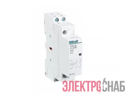 Контактор модульный МК-103 2НО 25А 230В DEKraft 18064DEK