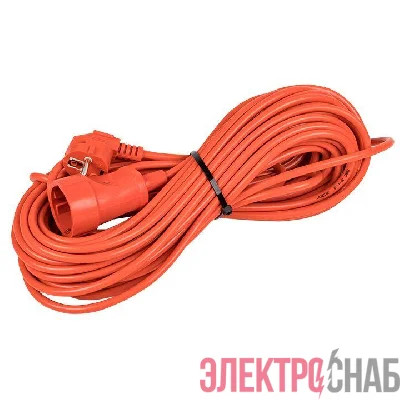 Удлинитель-шнур 1х20м с заземл. 16А IP20 Зевс 2.0 3.5кВт ПВС 3х1 PROxima EKF USB02-16-310-1-20