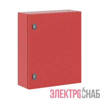 Корпус сварной навесной ST 600х500х200мм с монтажн. панелью RAL3000 DKC R5ST0652-RAL3000