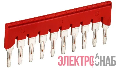 Перемычка для КПИ-6кв.мм 10PIN IEK YZN11FBS-006-10P