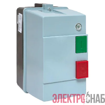 Пускатель магнитный КМЭ 25А 230В с РТЭ и индикатором PROxima в корп. IP65 EKF ctrp-r-25-230v-led