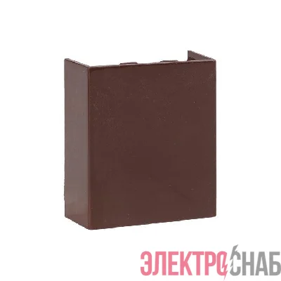 Соединитель 40х16 под темн. дерево Plast PROxima (уп.4шт) EKF cond-40-16x4