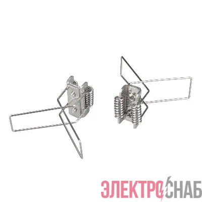Держатель пружинный LINIA49-F-S металл (комплект) Arlight 042126