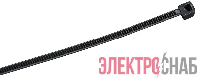 Хомут 2.5х100мм P6.6 стандартный черн. (уп.100шт) IEK UHH30-D025-100-100-K02