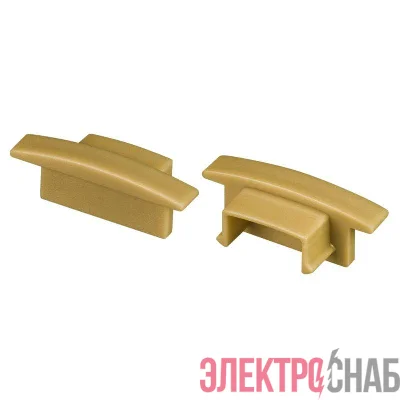 Заглушка ARL-LINE-2308-F GOLD глухая пластик (комплект) Arlight 040001