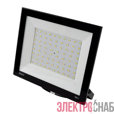 Прожектор светодиодный СДО-20 100Вт 6500К IP65 230В BL ДО прозр. закален. стекло ФАZА 5047341