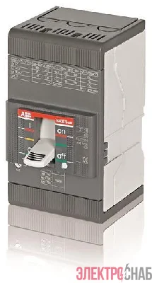 Выключатель авт. 3п XT1B 160 TMD160-1600 160А 3p F F ABB 1SDA066809R1