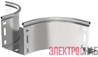 Отвод Т-образ. плавн. тип Г01 ESCA 100х100мм IEK COT01-0-100-100