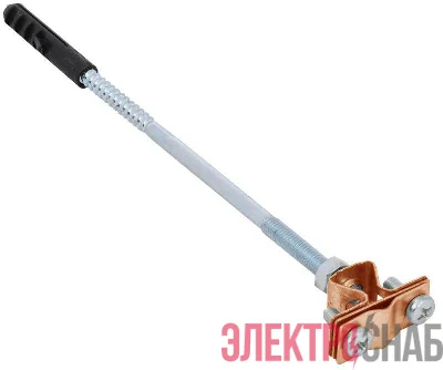 Держатель проводника кругл. 8-10мм бетонный фасад медь IEK ZDP80-50-3-18