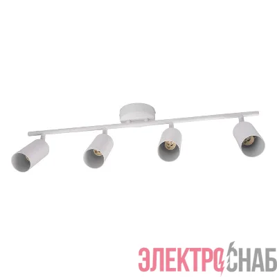 Светильник PCL-0404 4xGU10 IP20 230В WH настен./потолочн. декор. под лампу JazzWay 5066700