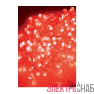 Гирлянда декоративная &"Еловый шлейф из светодиод. шариков&" 6.