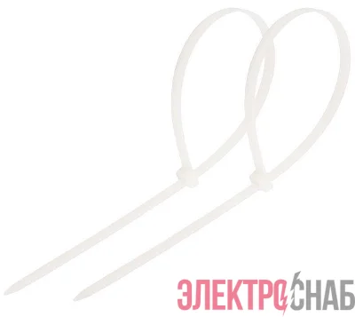 Хомут кабельный 7.6х500 нейл. бел. (уп.100шт) Rexant 07-0502
