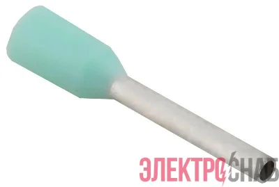 Наконечник НШВИ 0.34-8 бирюз. (уп.20шт) IEK UGN11-C34-008-020