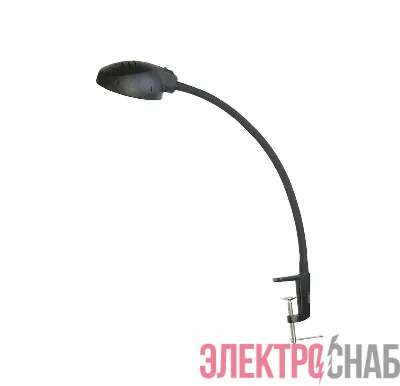 Светильник светодиодный Веста С16 настол. на струбцине 7Вт черн. Трансвит 281