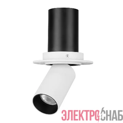 Светильник светодиодный SP-NUANCE-TRIMLESS-PULL-R35-7W Day4000 (WH 36 deg 230В) IP40 металл Arlight 049908
