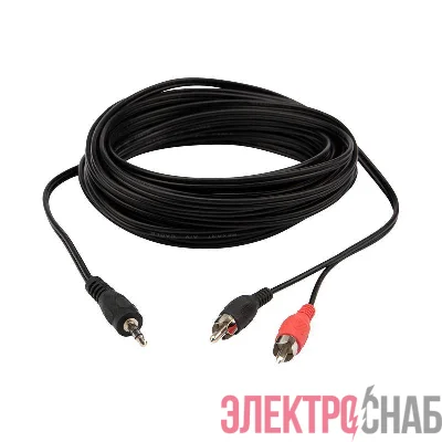 Шнур 3.5мм стерео штекер-2 RCA 7м Rexant 17-4206