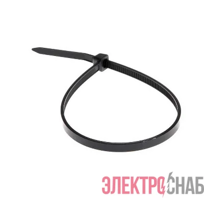 Хомут кабельный 3.6х250 нейл. черн. (уп.100шт) Rexant 07-0251