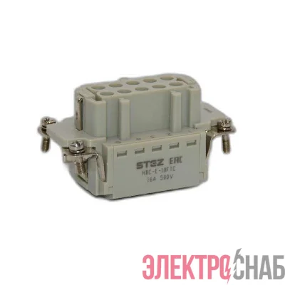 Вставка контактная постоянное число полюсов HDC-E-10FTC СТЭЗ 187150194