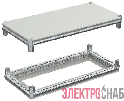Крыша и основание (под фланец) 400х800 FORMAT IEK FO-00-KOF-040-080
