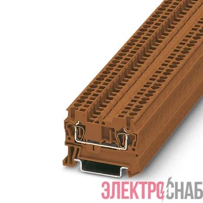 Клемма проходная КНЗ 2.5-2-КЧ СТЭЗ 10000167