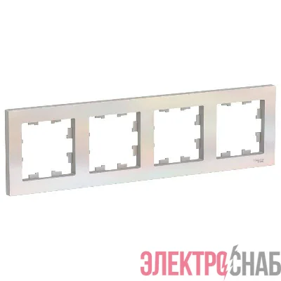 Рамка 4-м AtlasDesign универс. жемчуж. SE ATN000404
