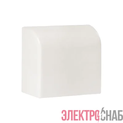Заглушка 40х25 бел. Plast PROxima (уп.4шт) EKF ecw-40-25x4