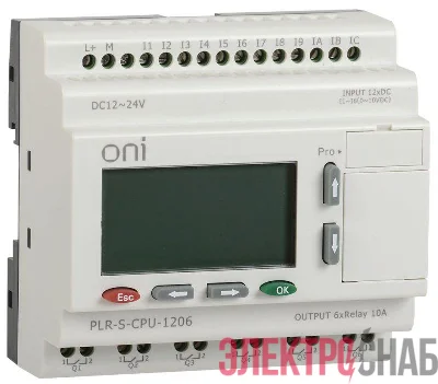 Реле логическое PLR-S. CPU1206 ONI PLR-S-CPU-1206