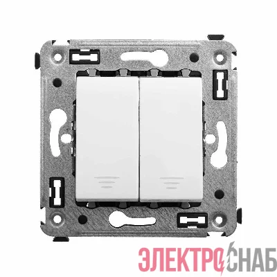 Кнопка 2-кл. СП "Avanti" "Белое облако" DKC 4400154