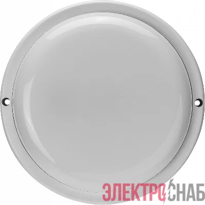 Светильник светодиодный 90 345 OBL-R4-12-4K-WH-IP65-LED-SNRM с микроволновым датчиком ОНЛАЙТ 90345