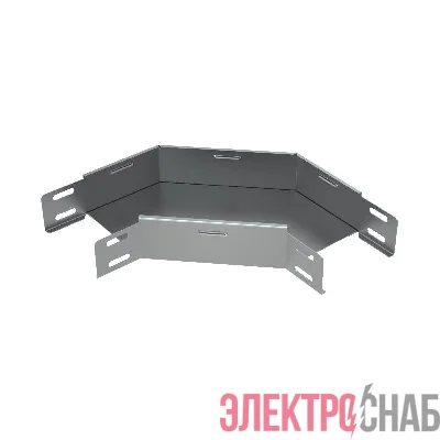 Угол для лотка горизонтальный 90град. 400х50 сталь 1мм GL90-50-400 КМ LO0151