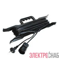 Удлинитель-шнур на рамке 1х20м без заземл. 10А IP20 2.2кВт Союз 481S-5202